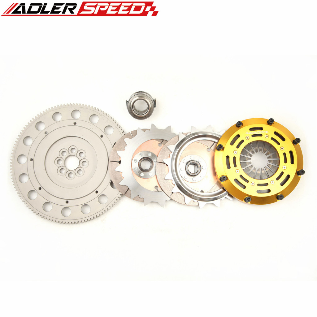 ADLERSPEED Racing Clutch Twin Disk + Flywheel Kit For ACURA RSX HONDA CIVIC Si K20 K24 Shopee