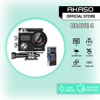 AKASO V50X ACTION Camera, 4K Wifi Underwater 40M EIS Anti-Shake +