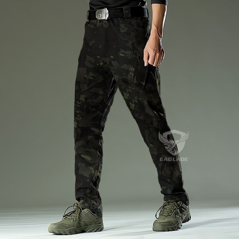 Eaglade Tactical Cargo Pants for Men In Grey Stretchable Waterproof IX9 ...