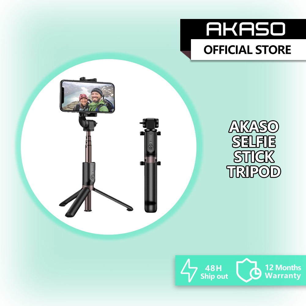 Akaso 360 Rotation Bluetooth Selfie Stick Tripod 360 Degree Rotation