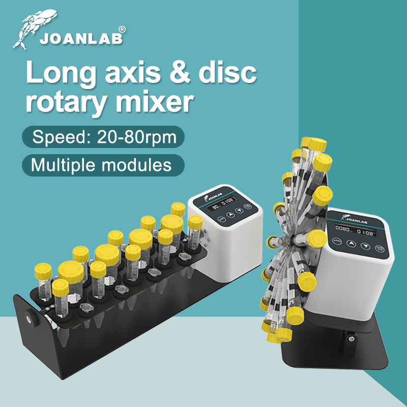 JOANLAB Long Axis Rotary Blood Mixer 360°Disc Tilt Type Laboratory ...