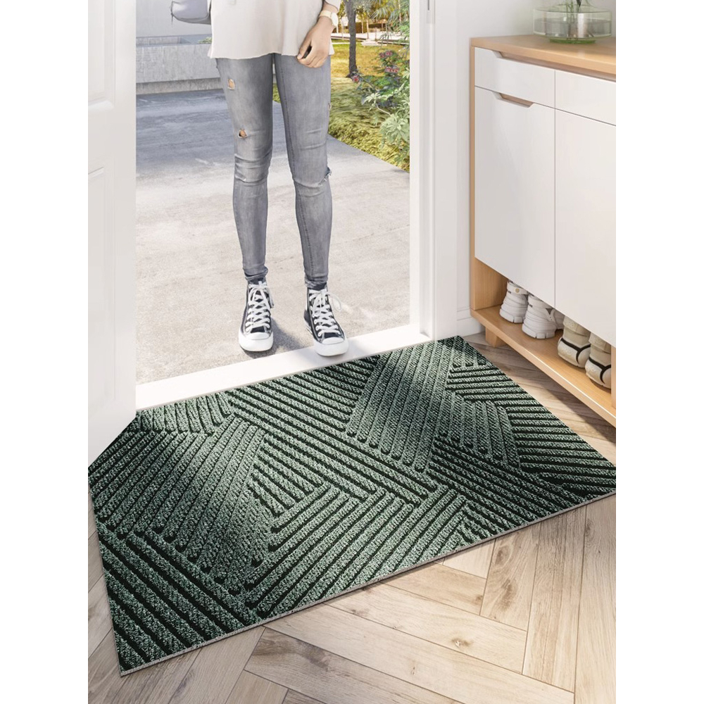 Simple silk ring foot mat door mat entrance door door door non slip mat ...