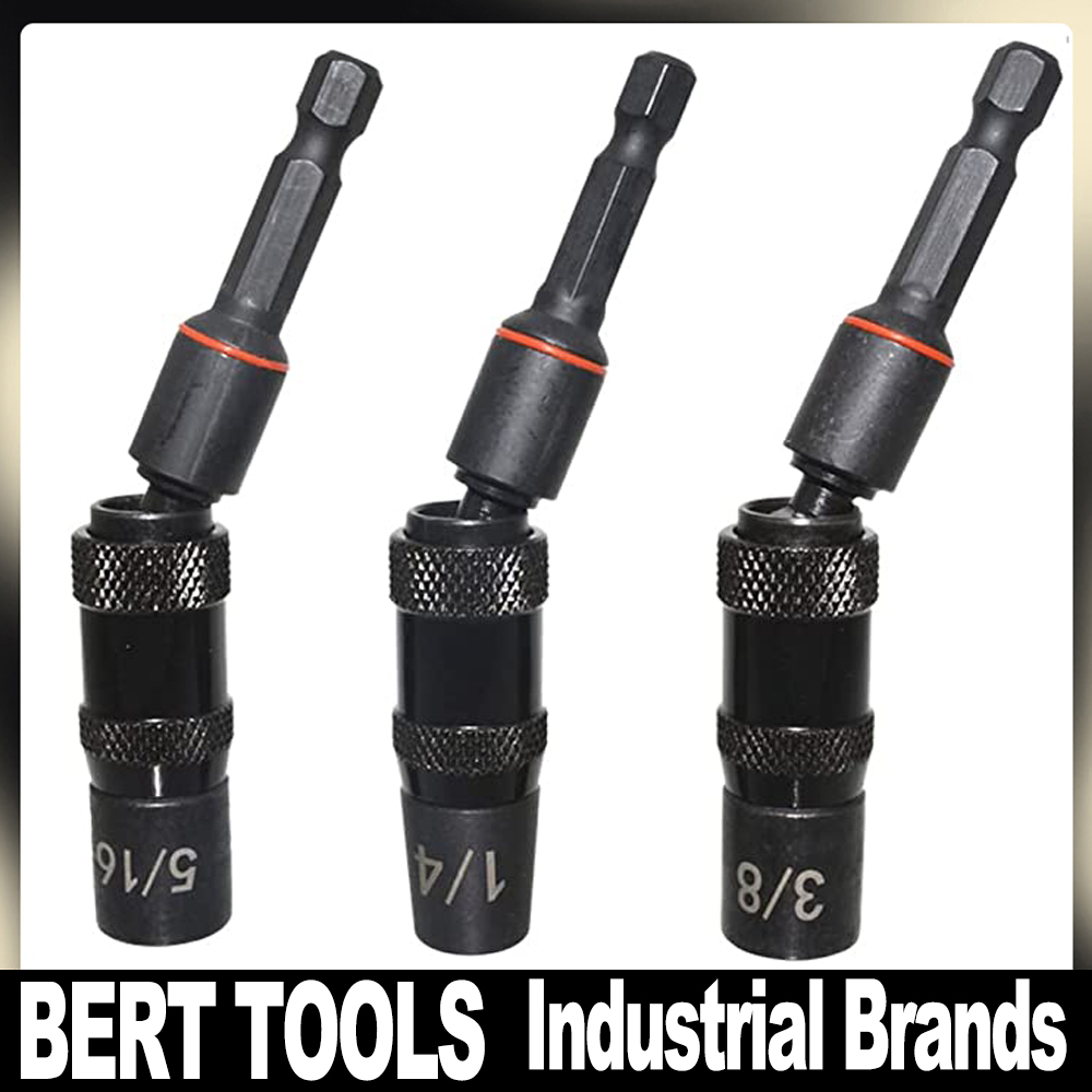 Pivoting Nut Driver Set Hex Shank Quick Change Power