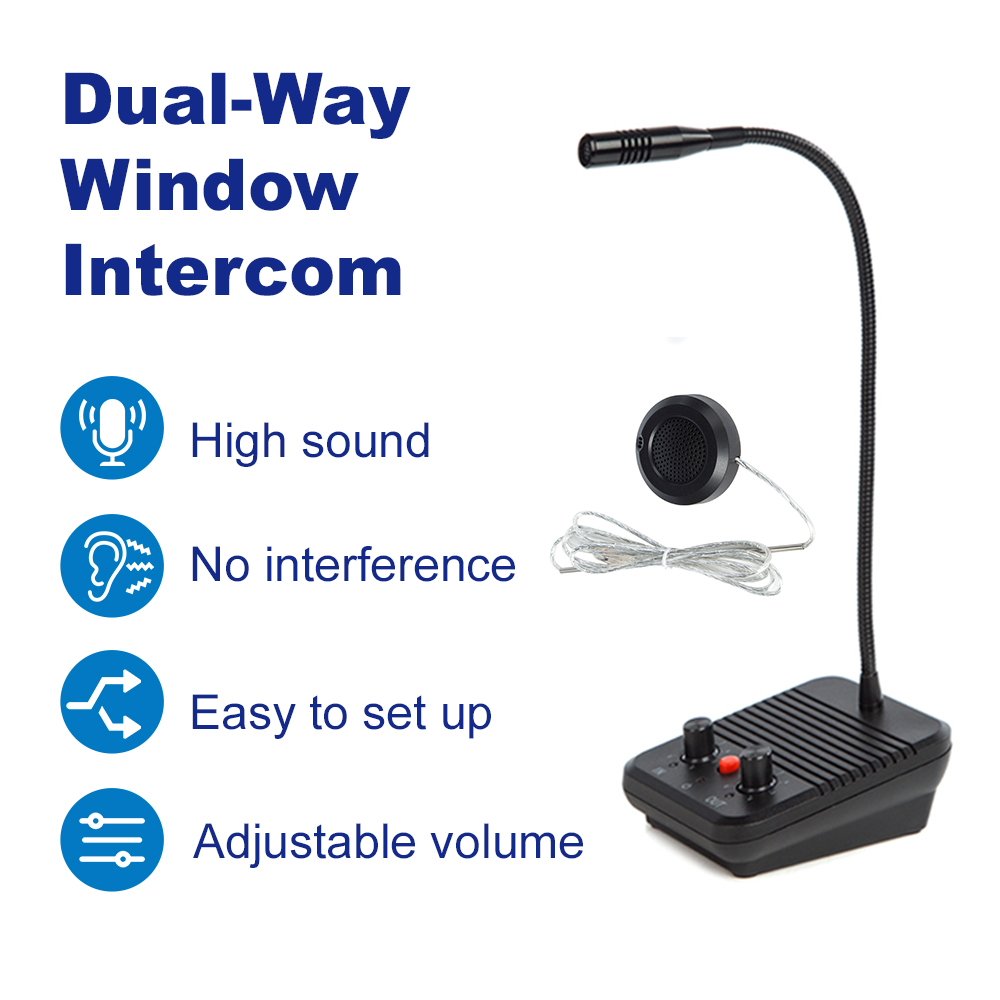 Window speaker Wireless Two Way Speaker Mic and Dual Way