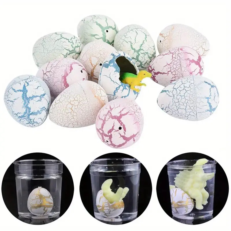 Children's aquatic egg hatching/dinosaur egg expanding toy/color