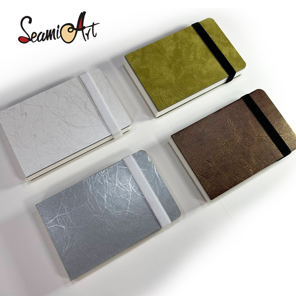 SeamiArt Potentate Mini Square Watercolor Journal Drawing Notebook Sketch  Pad 100% Cotton 300gsm Hot Cold