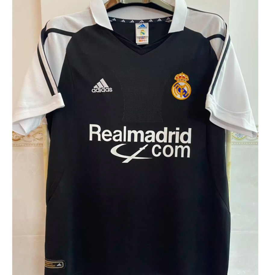 Real Madrid Retro Jersey 2001/02 Retro Away Jersey | Shopee Malaysia