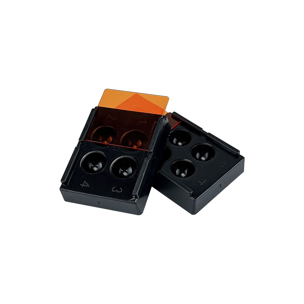 4 Holes Dental Membrane Shading Box Patch Shading Light Storage Box ...