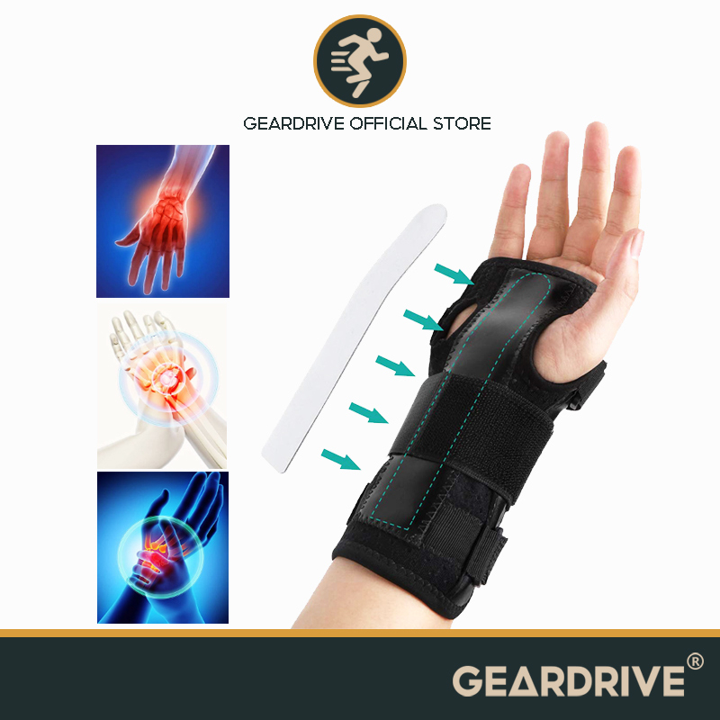 GEARDRIVE 1Pcs Wrist Splint For Carpal Tunnel Syndrome Adjustable