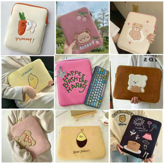 Cute Bear Laptop Bag 11 12 13 14 15.6 Inch Women Sleeve Case 