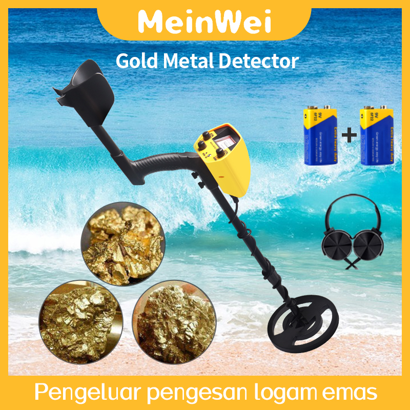 Gold Detector GTX 5030 Metal Detector Alat Pengesan Logam Emas Underground Metal Detector