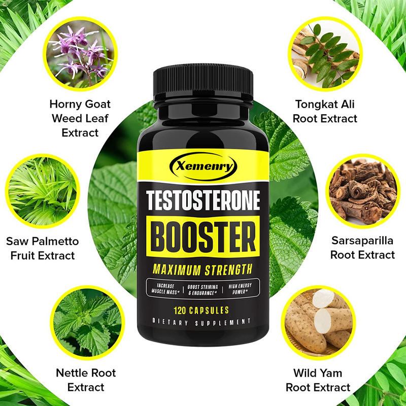 Testosterone Booster, Pills for Power & Strength