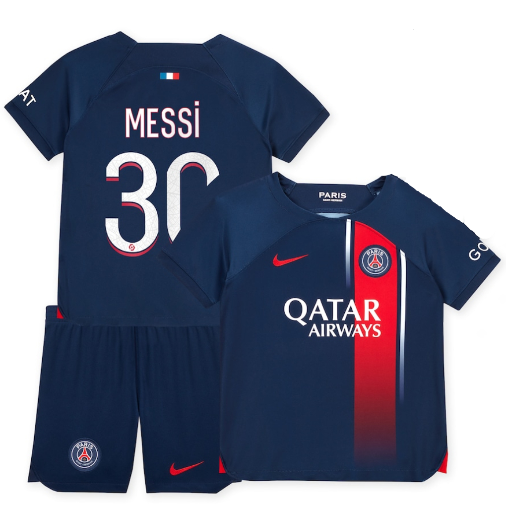 23/24 PSG Children's Home Soccer Set Paris Jersey 2-13 Years Old ...