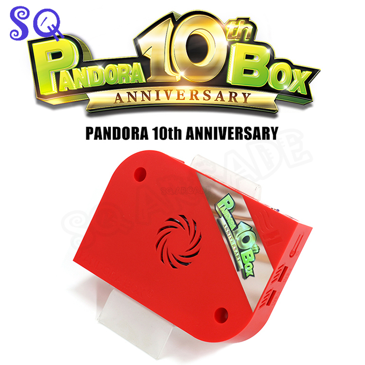 Newest Pandora Saga Box 10th Anniversary Home V with Light Guersion 5142 IN 1 Arcade PCB Game