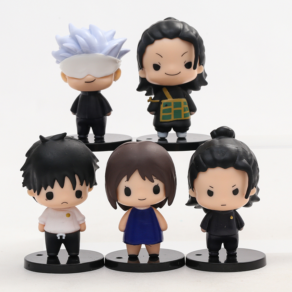 Lot De 3 Figurines Jujutsu Kaisen Style Relax - Suguru Geto Et Mahito - Occasion