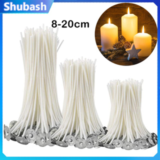 100PCS Durable Waxed Candles Making Metal Wick Sustainers Carry