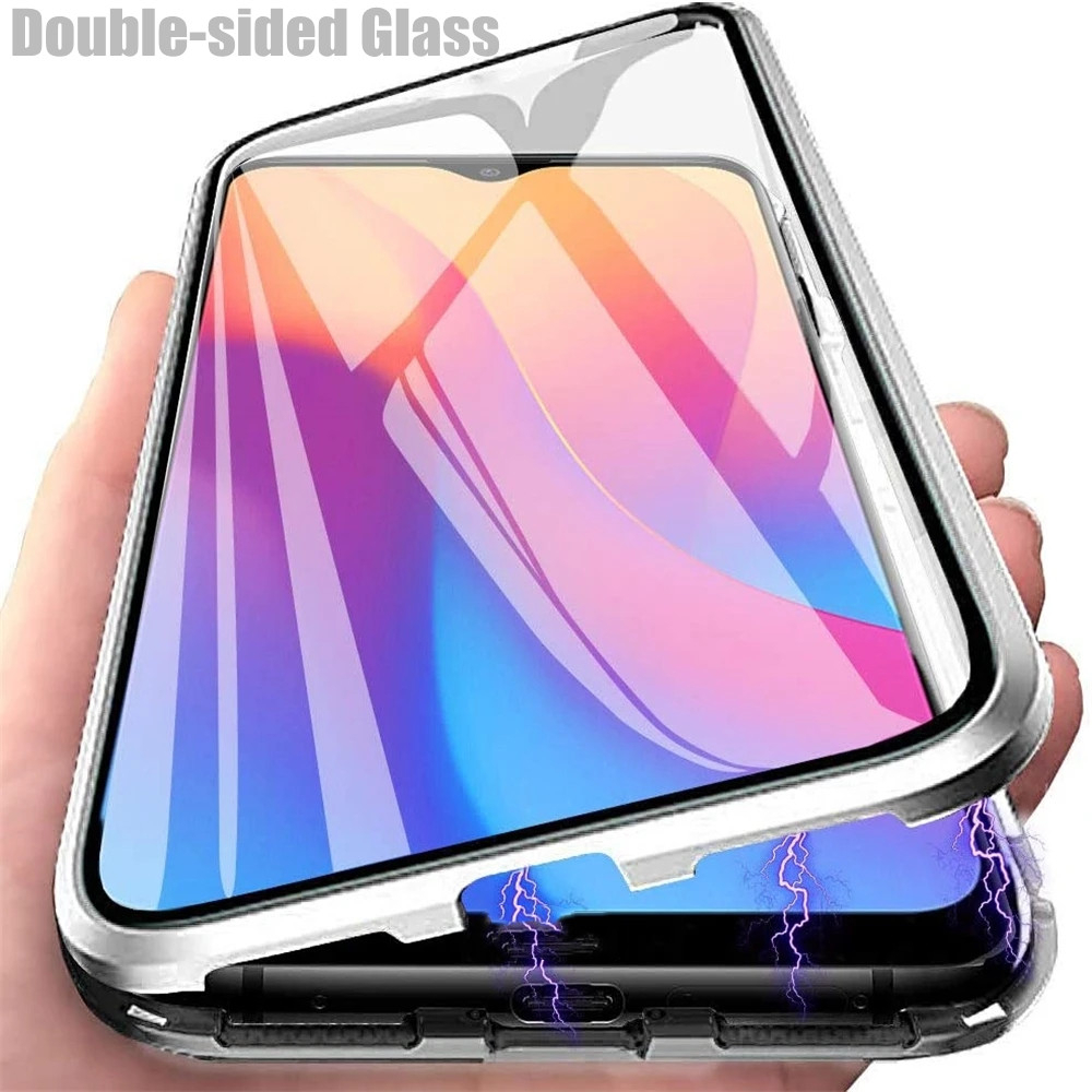 Luxury Magnetic Case for Nothing Phone 1 Cover Metal Frame Bumper ...