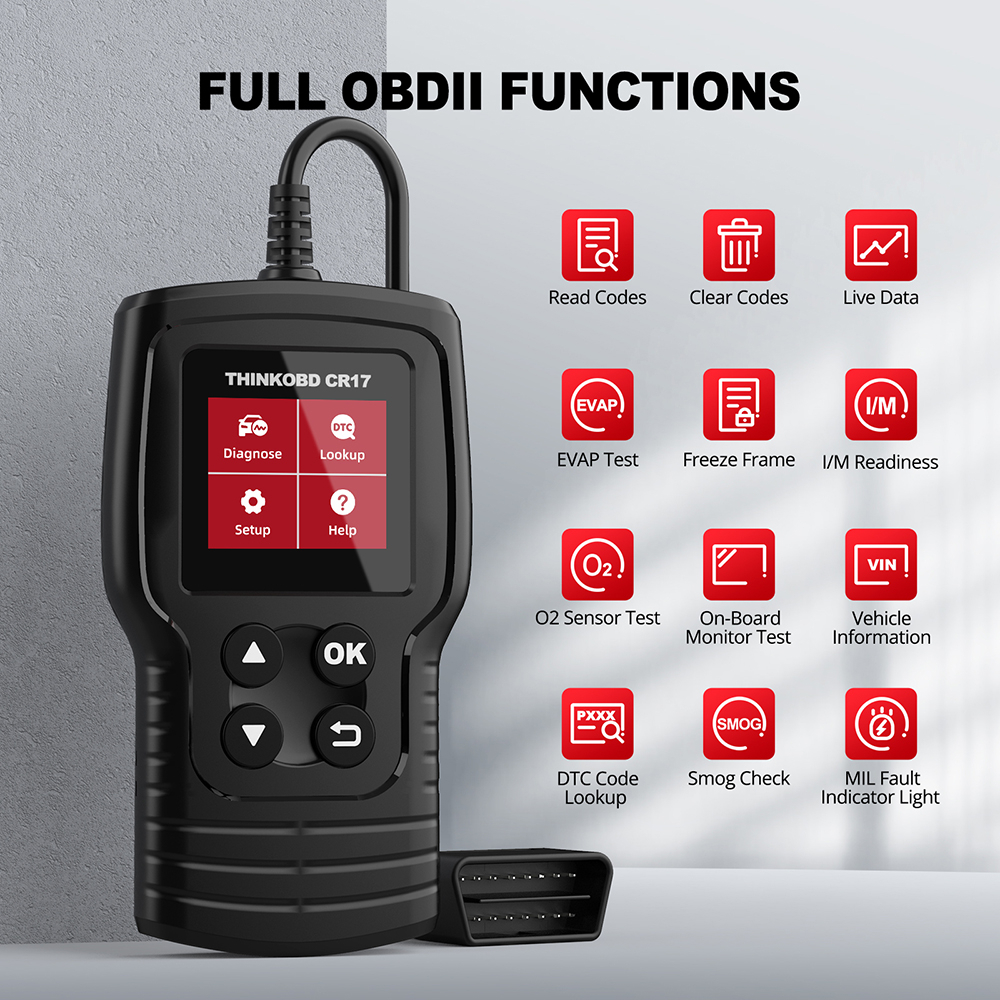 THINKCAR THINKDIAG - Bluetooth OBD2 Scanner Full Systems Car Code Read