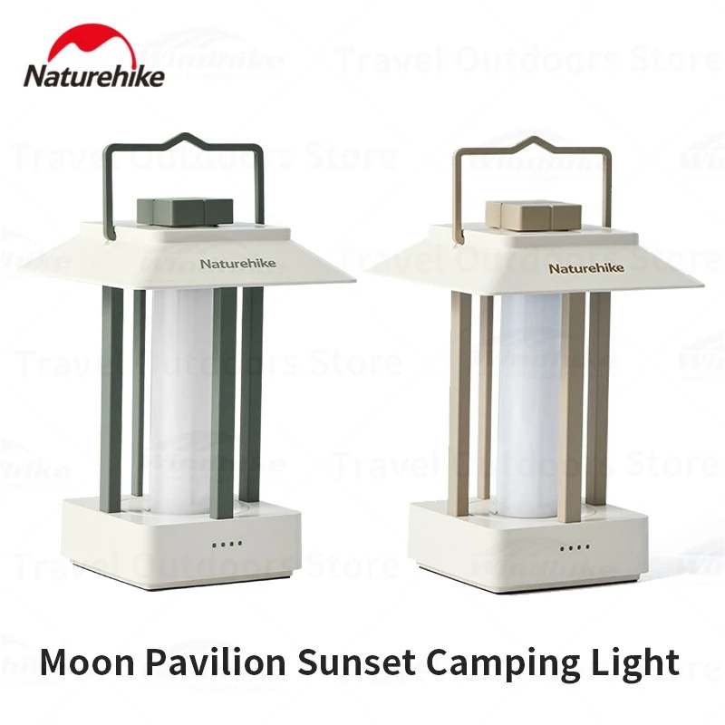 Naturehike Square Camping Lamp Outdoor Portable Waterproof Light 3