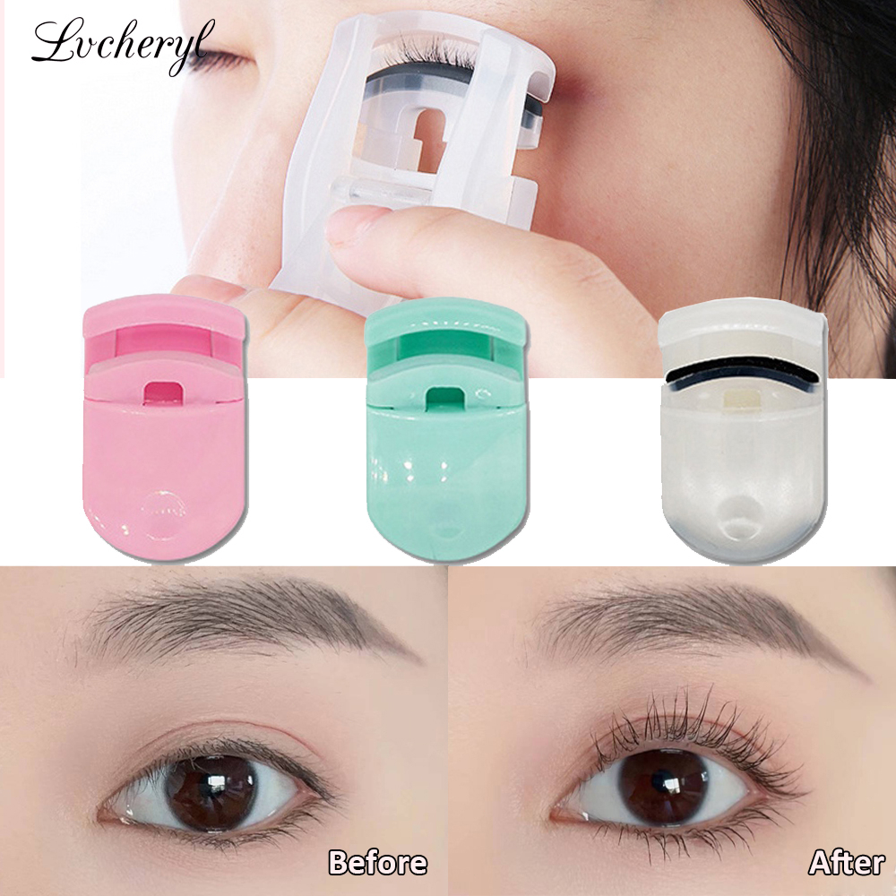 3 Colors Eyelash Curler Mini Curling Portable Wide Angle Plastic