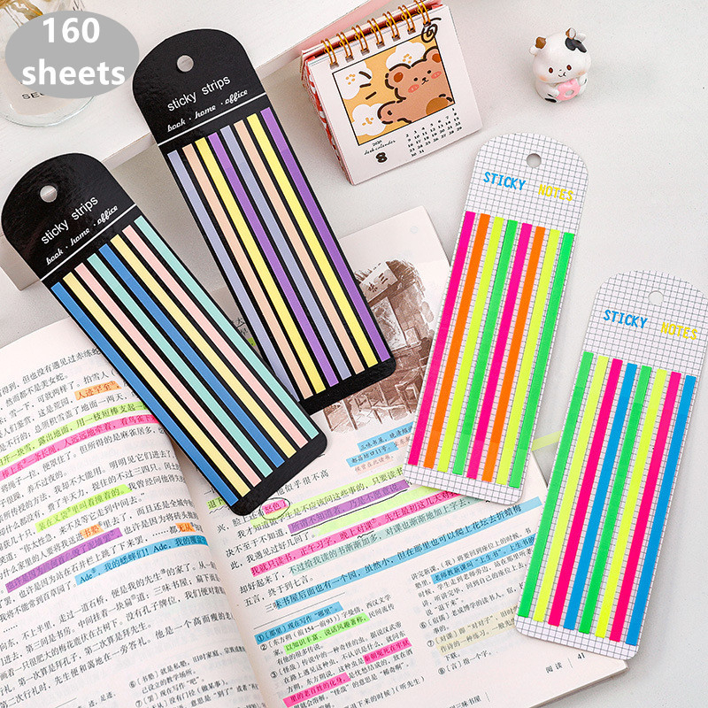Sticky notes stick note flags thin page marker | Shopee Malaysia