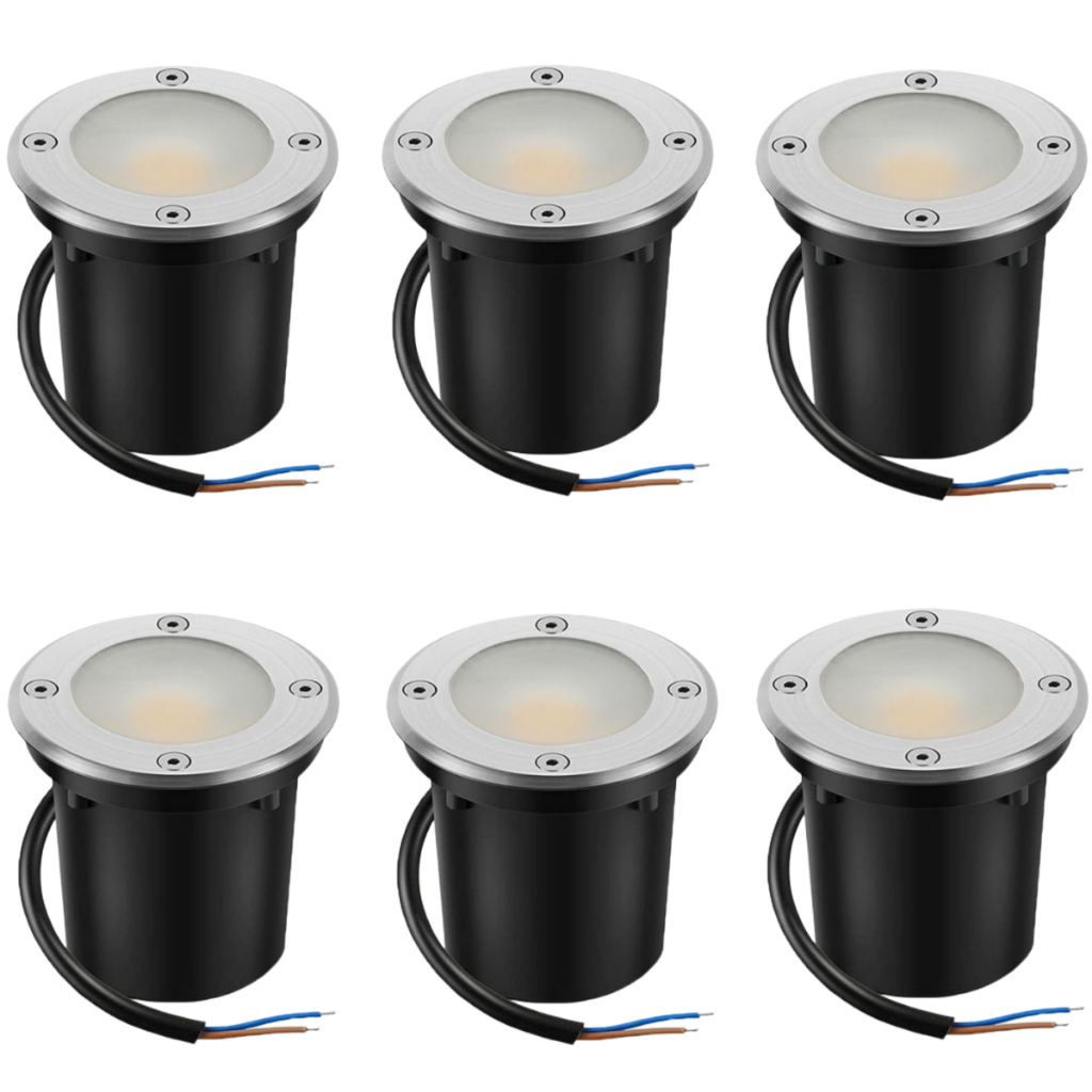 1PCS Outdoor LED In Ground Spot Light IP67 10W 12V 110V 220V