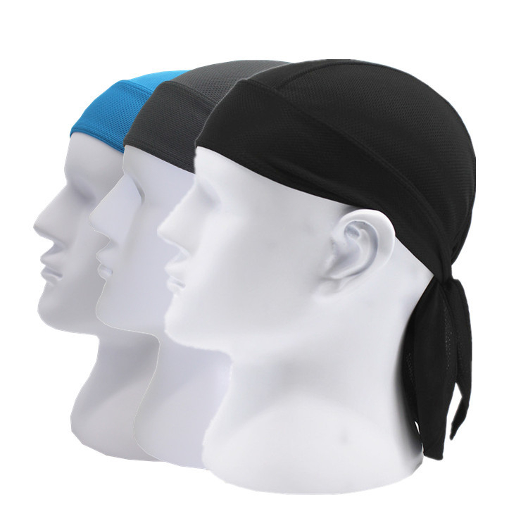 1pcs Quick Dry Pure Cycling Durag Head Scarf Summer Men Running Riding ...