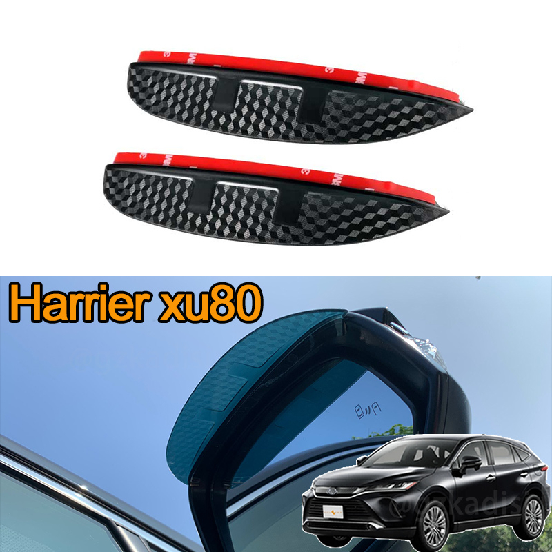 Acouto Rear View Mirror Cover Set (1 Pair) - Gloss Black ABS Plastic, Fits VW Golf 7 / MK7 / MK7.5 GTI R 2013-2018