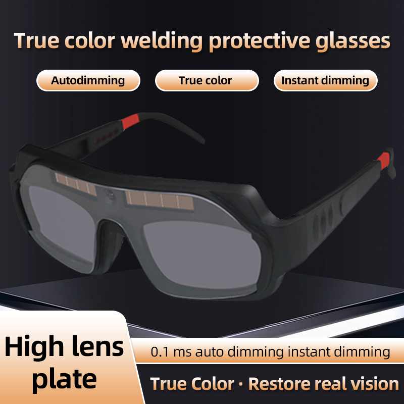 Solar Auto Darken  Welding Glasses Electric Welding Dimming Glasses 