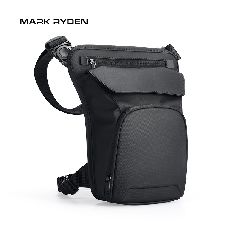 Aramox Drop Leg Bag – Motorrad-Beintasche Aus Wasserdichtem PVC/Oxford, Verstellbar, Mit Atmungsaktivem Rücken