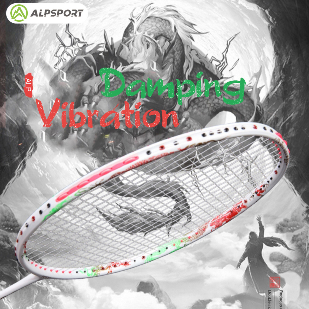 ALP FS 4U Colorful Dragon Max 35 Lbs Strung Attack Type 100% Full ...