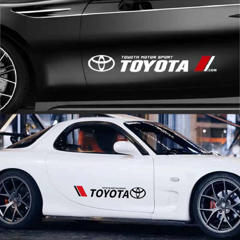 1 Pair Car Body Sticker Auto Badge Decoration Auto DIY Full Auto Body