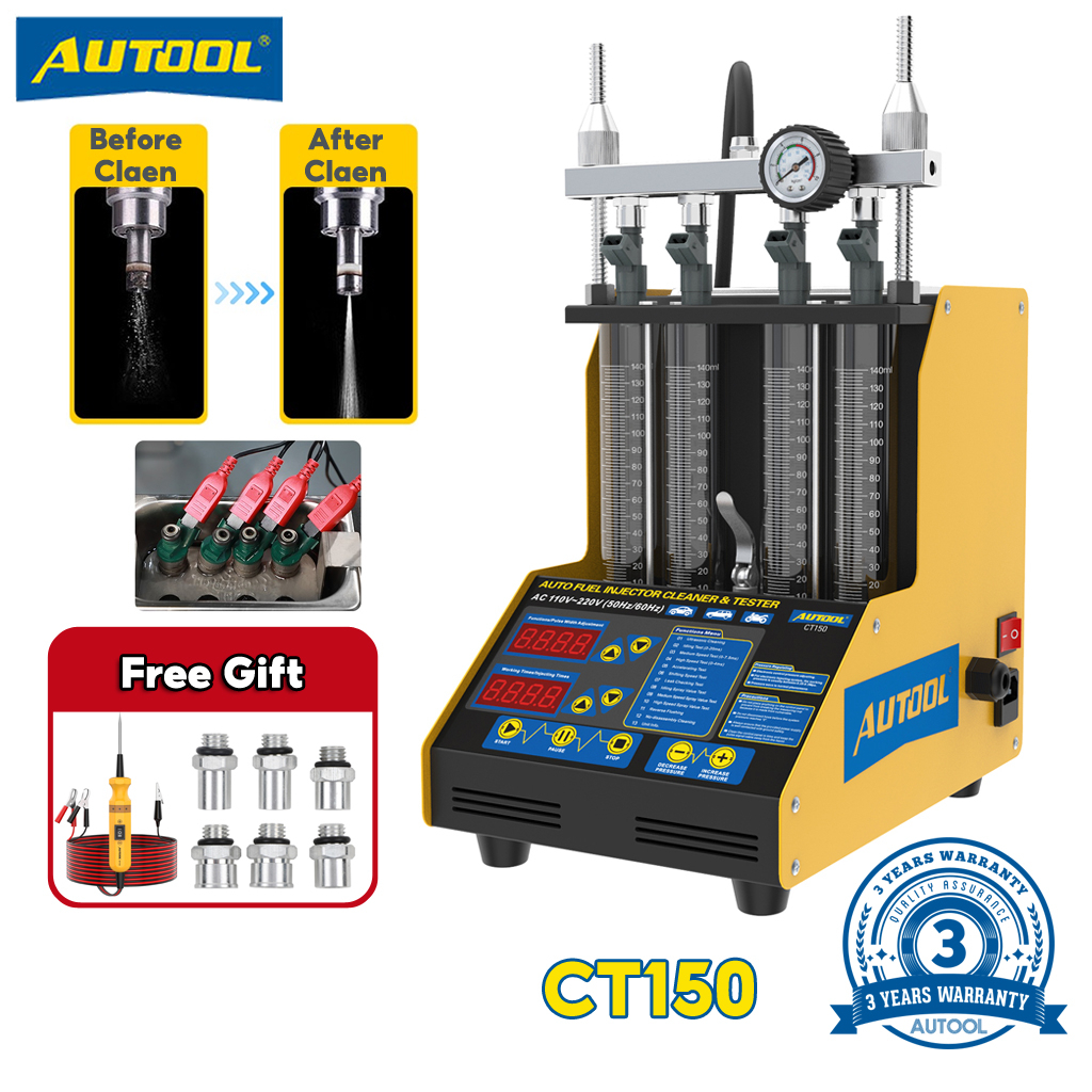 [Auto Repair Shop Prefer] AUTOOL CT150 Ultrasonic Fuel Injector