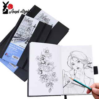 Black Paper Sketch Book For Gel Pens : A Cute Unicorn Kawaii Journal And  Sketchbooks For Girls With Black Pages. Notebook and Sketch Book to Draw  and Journal. Gel Pen Paper for