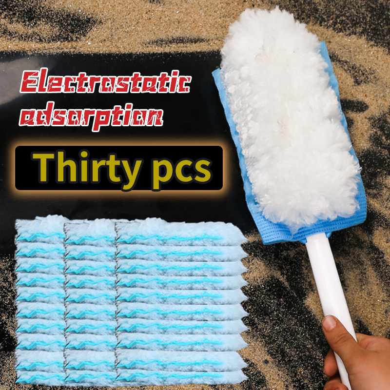 Disposable electrostatic duster washable ceiling fan static cobweb