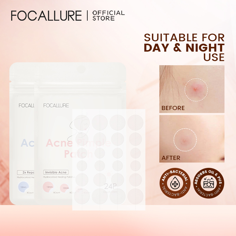 Focallure Waterproof Acne Patch Blemish Treatment Skin Care Acne Repair Oxy Acne Pimple Clear