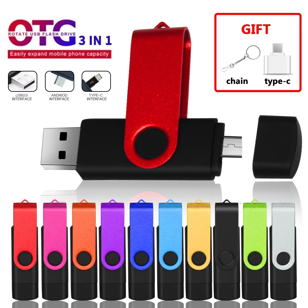 Otg Usb Pen Drive Usb Flash Drive 4Gb 8Gb 16Gb 32Gb 64Gb 128gb