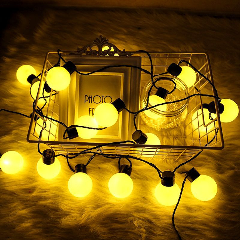 G50 10M+40 Bulbs LED Globe Bulb Fairy String Light Decoration Home ...