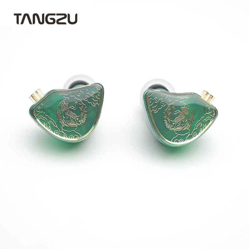 Tangzu WANER Jade Green with Mic 10mm Dynamic Driver In-ear Earphone ...