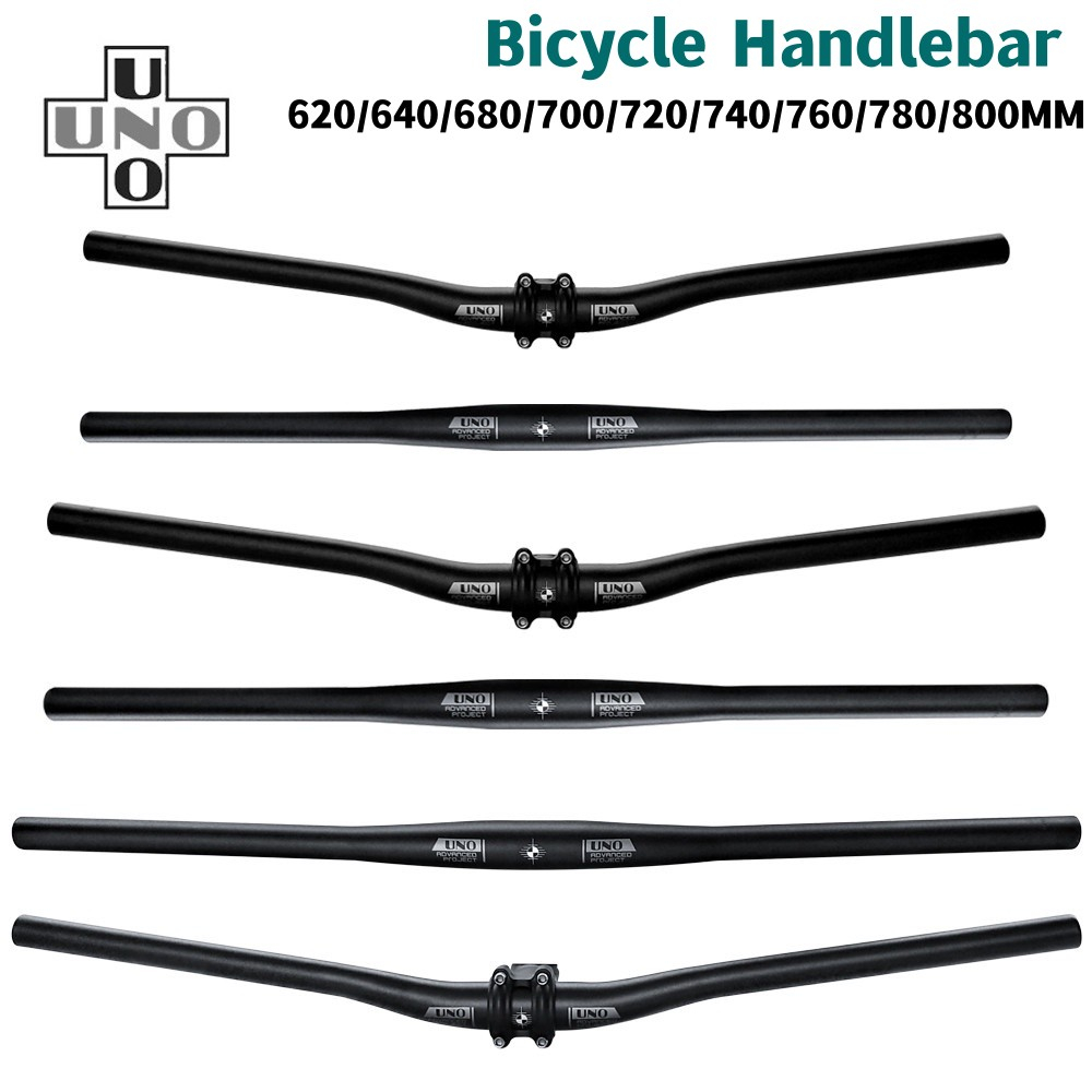 UNO Handlebar UNO Stem Mountain Bike Handlebar Stem MTB Handlebar Stem Aluminum Alloy 600mm