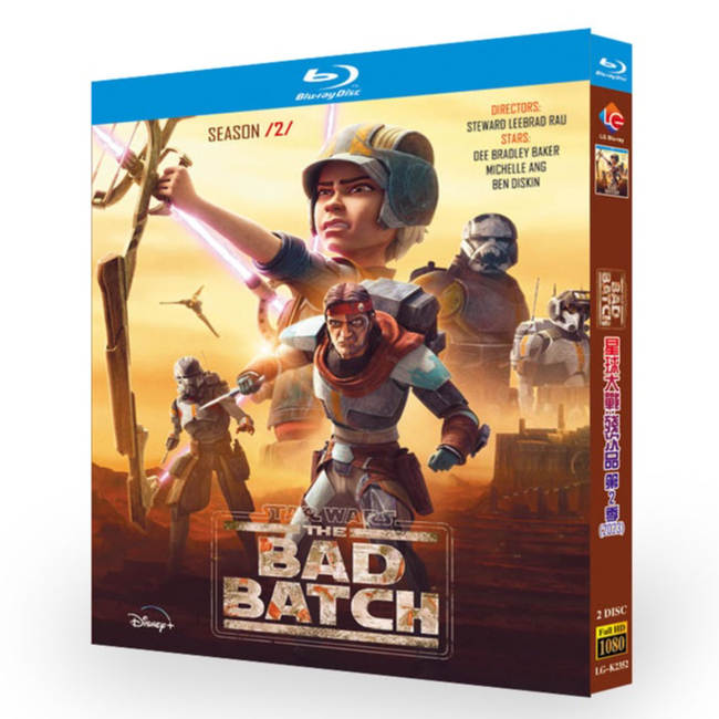 Bluray Anime Star Wars The Bad Batch Season 2 1080P Hobby Collection Shopee Malaysia
