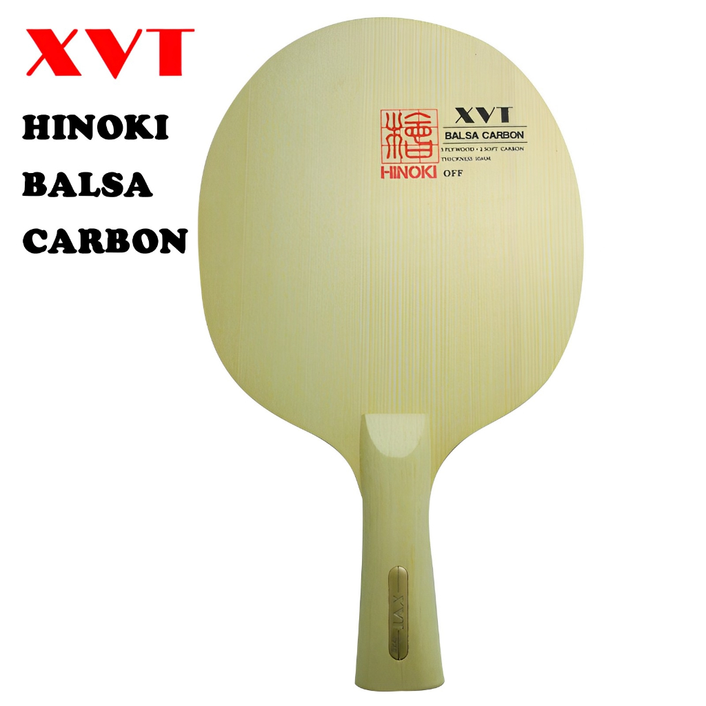 XVT HINOKI BALSA Carbon Table Tennis paddle/ Table Tennis Blade Hinoki