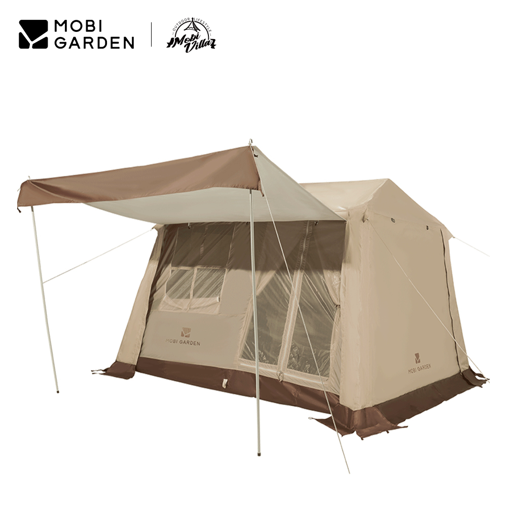 MOBI GARDEN Camping Instant Tent Automatic Tent Large Space Waterproof ...