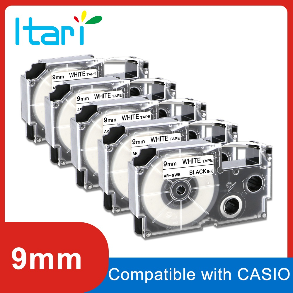 Tze 325 Label Tape Cartridge XR-9WE Compatible Casio KL-120 KL-60 - Technical View