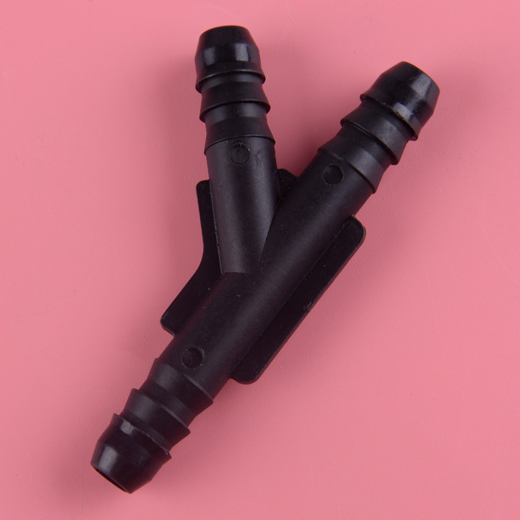 1/4'' 6mm5/16'' 8mm Y 3Way Fuel Line Connector Coupler Tubing Hose
