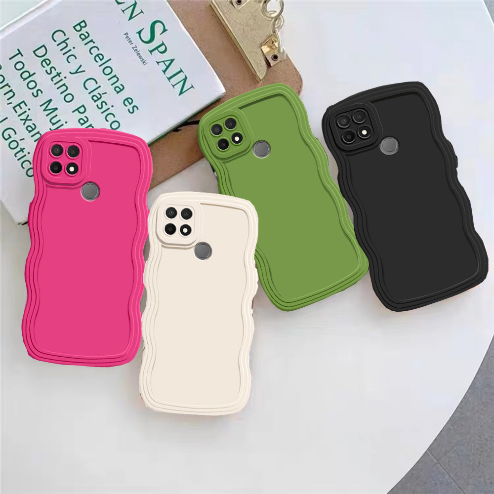 WEIOU Cover In Vetro Temperato Per Realme C21Y / C25Y – Retro Laureato, Bordo Morbido TPU, Protezione 9H – Custodia Sottile Con Motivo Sfumato