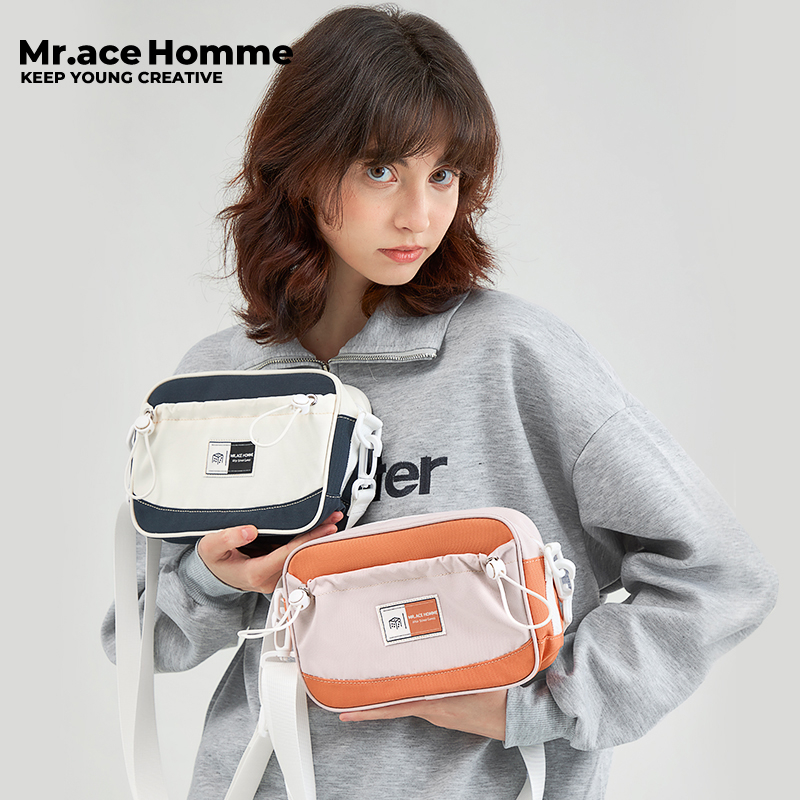 Mr.ace Homme Class Time Series Shoulder bag messenger flap New Fashion ...