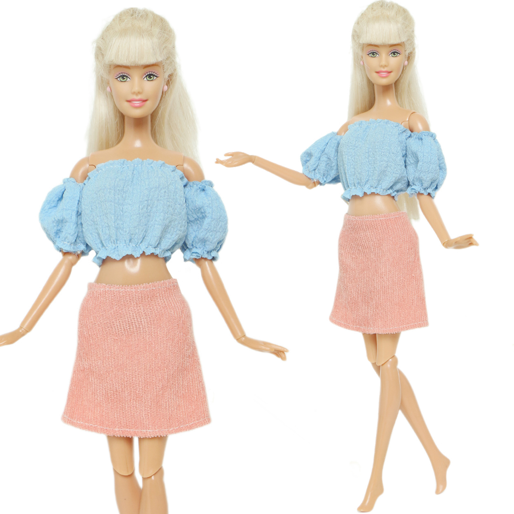 50pcs/set Kids Toy 1:6 Doll Accessories For 1/6 Dollhouse Mix Style Girl's Gift - Foto 3