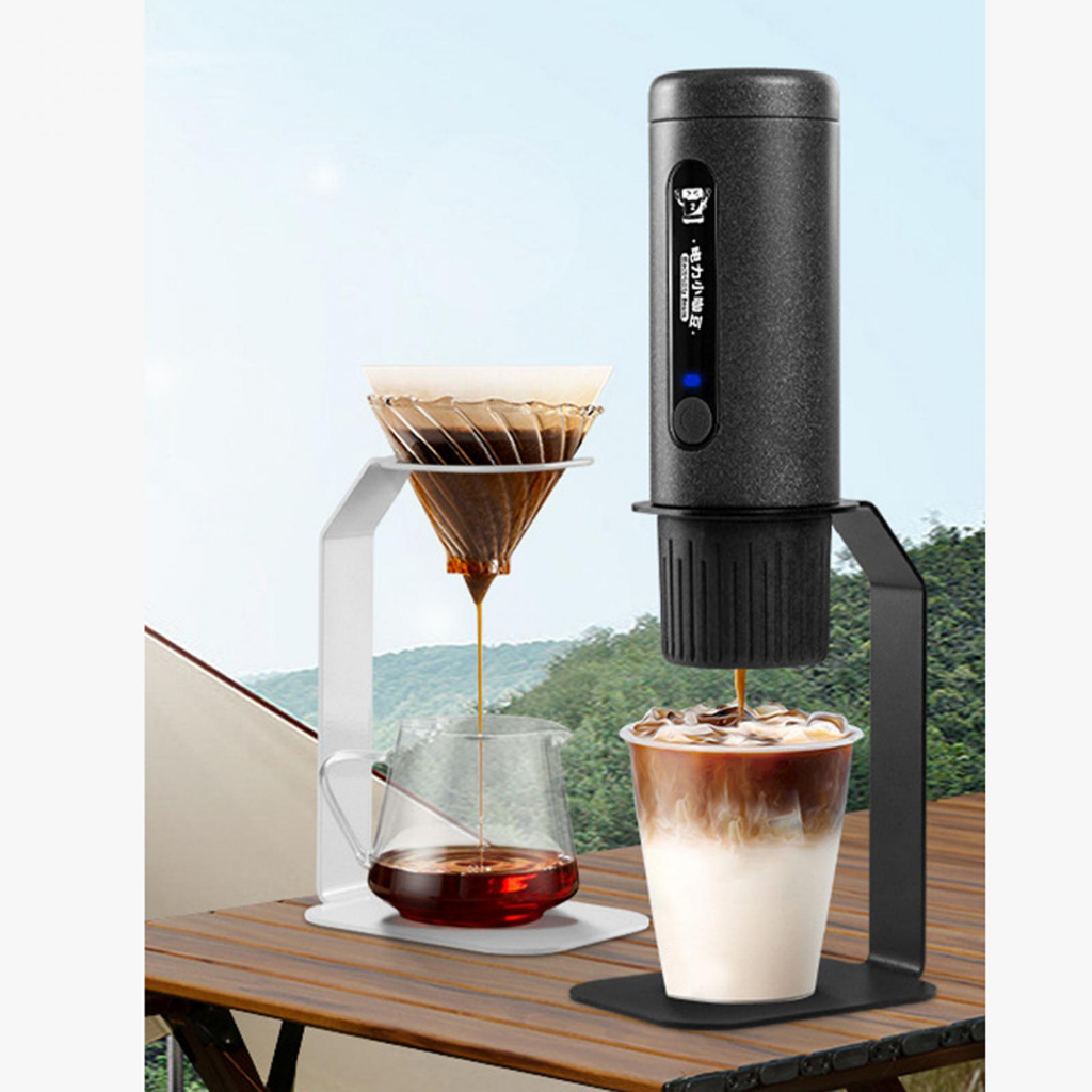 [LsgdyMY] Pour over Coffee Maker, Drip Coffee Stand, Metal Reusable 6.