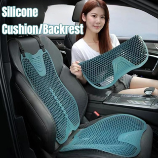 Gel Seat Cushion Double Thick Egg Gel Summer Cushion for Pressure Relief  Breathable Chair Pad Car Seat Office Chair Soft Cushion